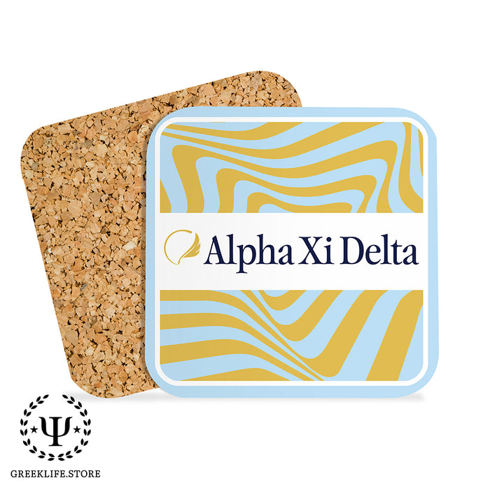Alpha Xi Delta Beverage Coasters Square (Set of 4)