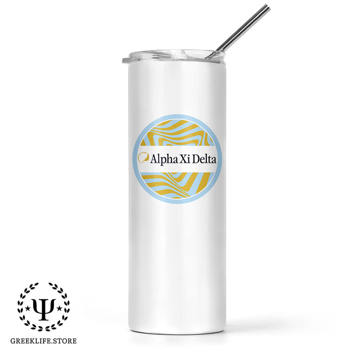 Alpha Xi Delta Stainless Steel Skinny Tumbler 20 OZ