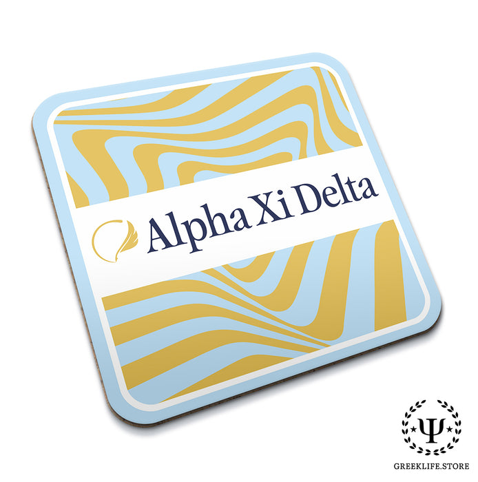 Alpha Xi Delta Beverage Coasters Square (Set of 4)