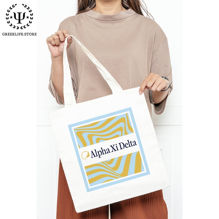 Alpha Xi Delta Canvas Tote Bag
