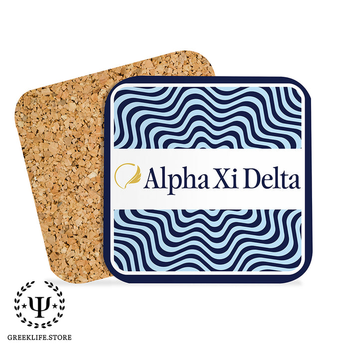 Alpha Xi Delta Beverage Coasters Square (Set of 4)