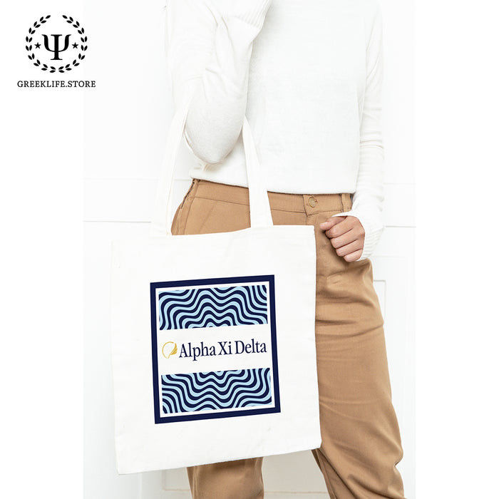 Alpha Xi Delta Canvas Tote Bag