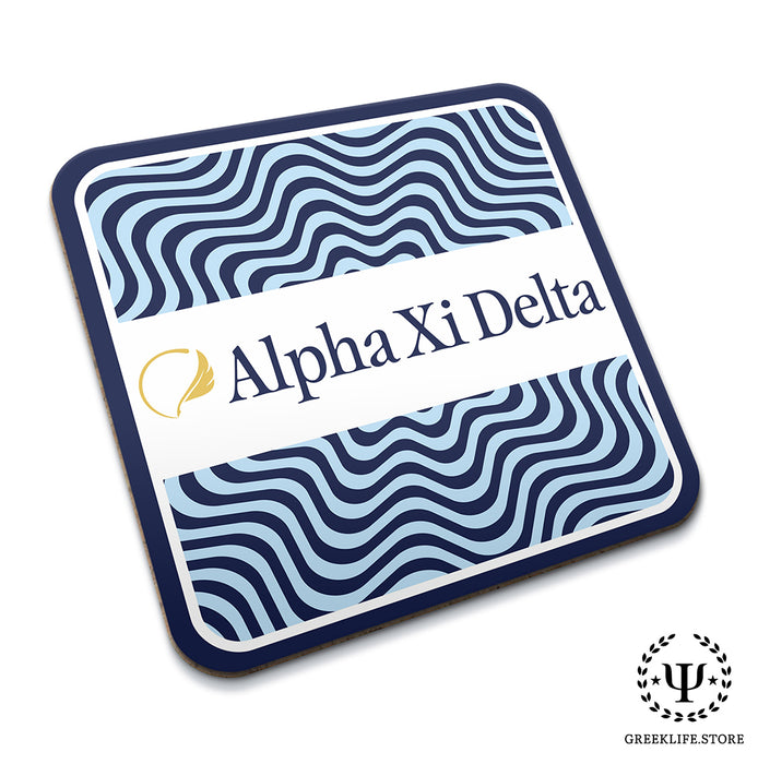Alpha Xi Delta Beverage Coasters Square (Set of 4)
