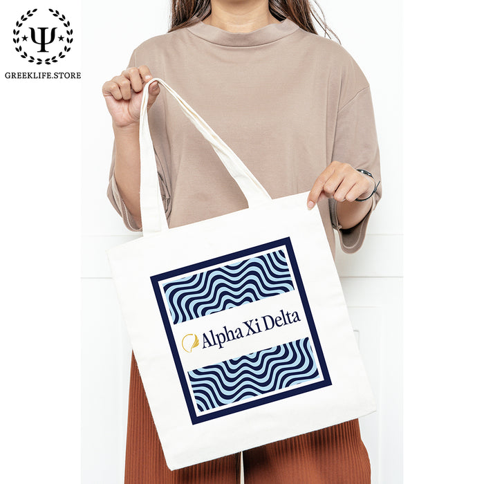 Alpha Xi Delta Canvas Tote Bag