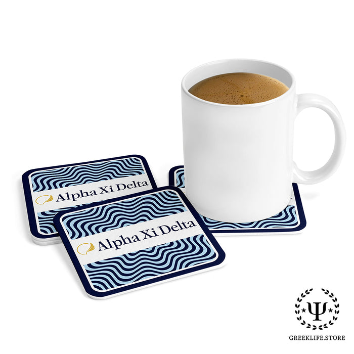 Alpha Xi Delta Beverage Coasters Square (Set of 4)
