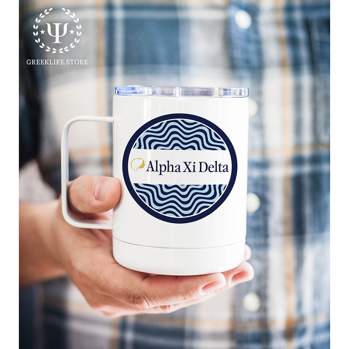 Alpha Xi Delta Stainless Steel Travel Mug 13 OZ
