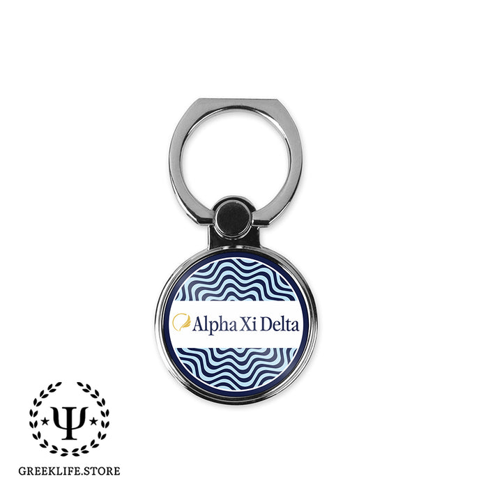 Alpha Xi Delta Ring Stand Phone Holder (round)