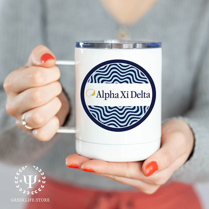 Alpha Xi Delta Stainless Steel Travel Mug 13 OZ