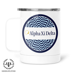 Alpha Xi Delta Keychain Rectangular