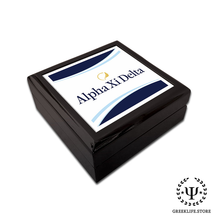 Alpha Xi Delta Keepsake Box Wooden