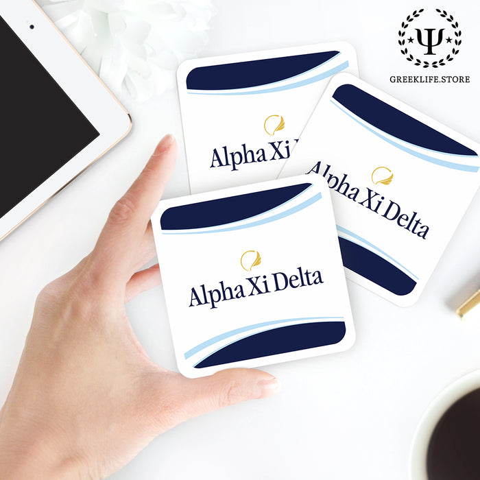 Alpha Xi Delta Beverage Coasters Square (Set of 4)