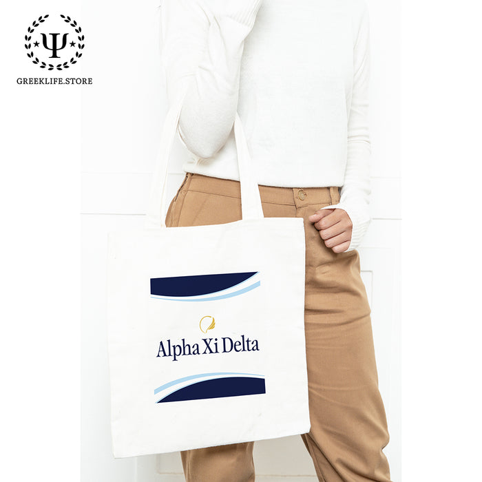 Alpha Xi Delta Canvas Tote Bag