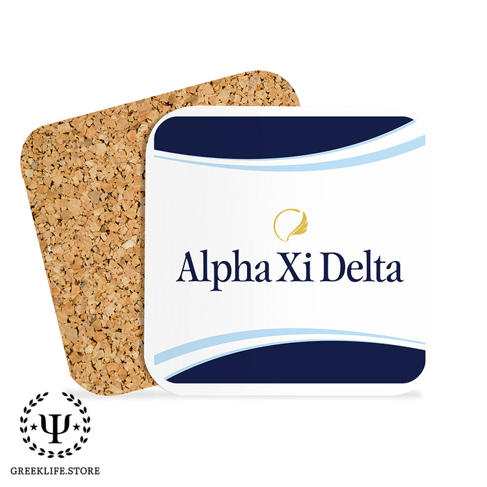 Alpha Xi Delta Beverage Coasters Square (Set of 4)