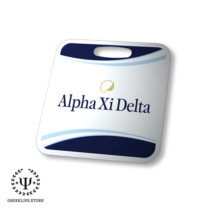 Alpha Xi Delta Luggage Bag Tag (square)