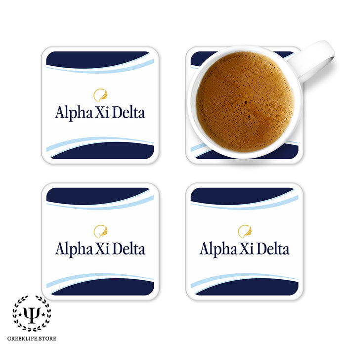 Alpha Xi Delta Beverage Coasters Square (Set of 4)