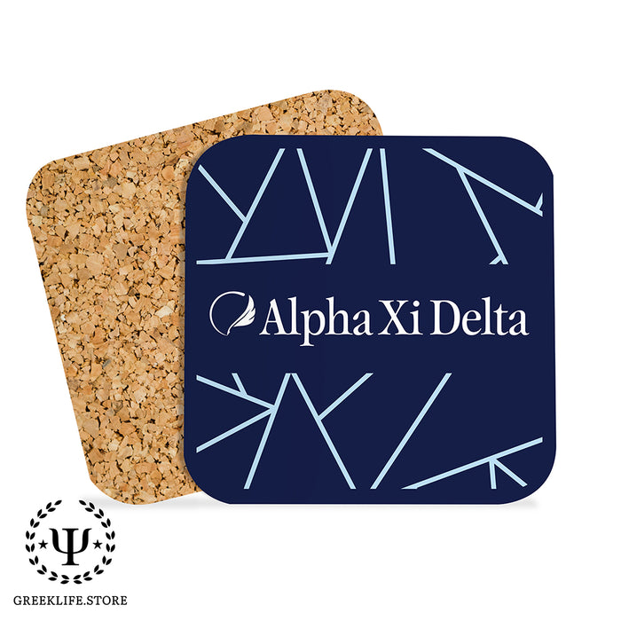 Alpha Xi Delta Beverage Coasters Square (Set of 4)