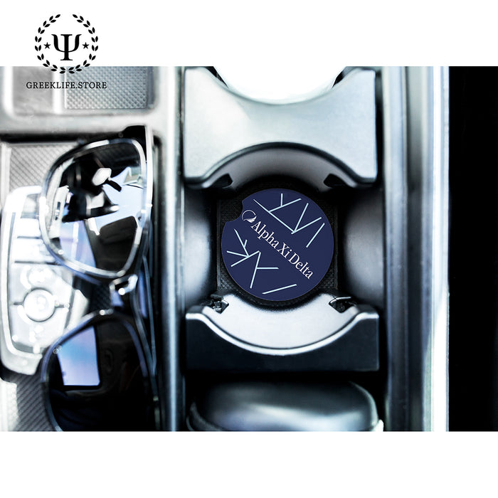 Alpha Xi Delta Car Cup Holder Coaster (Set of 2)