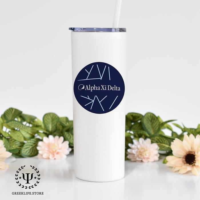 Alpha Xi Delta Stainless Steel Skinny Tumbler 20 OZ