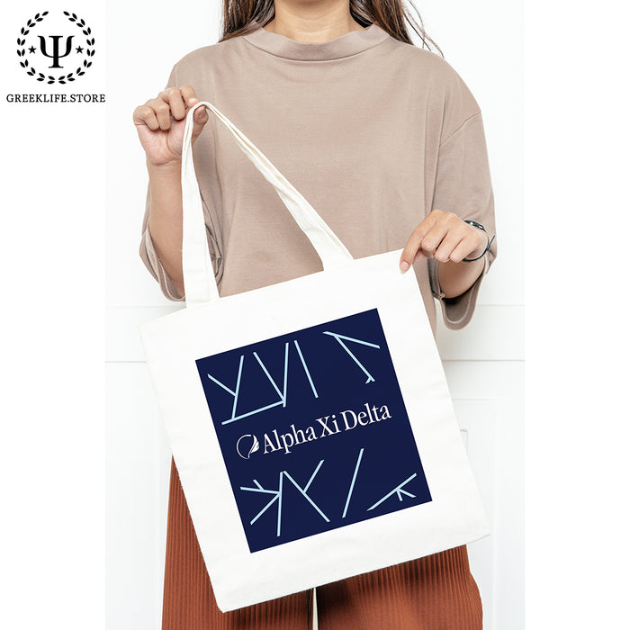 Alpha Xi Delta Canvas Tote Bag