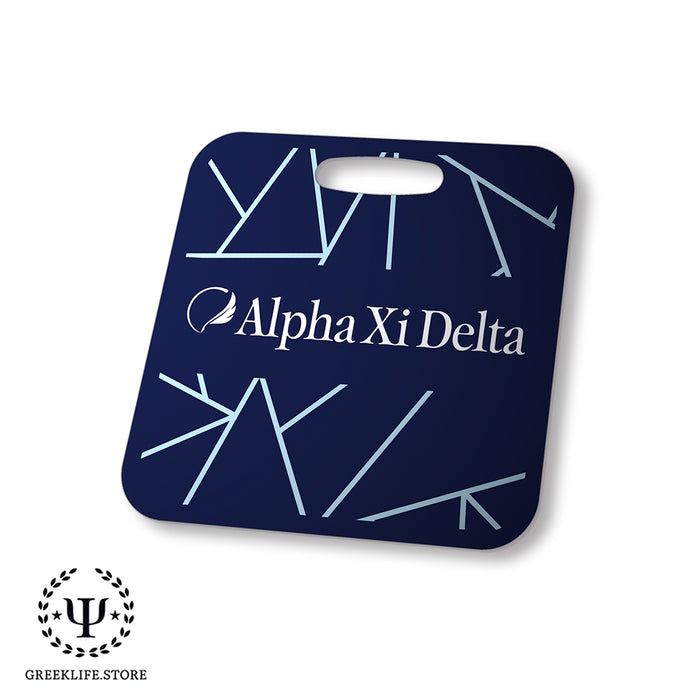 Alpha Xi Delta Luggage Bag Tag (square)