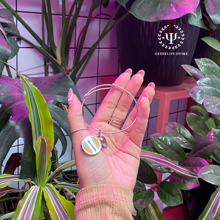 Alpha Xi Delta Round Adjustable Bracelet