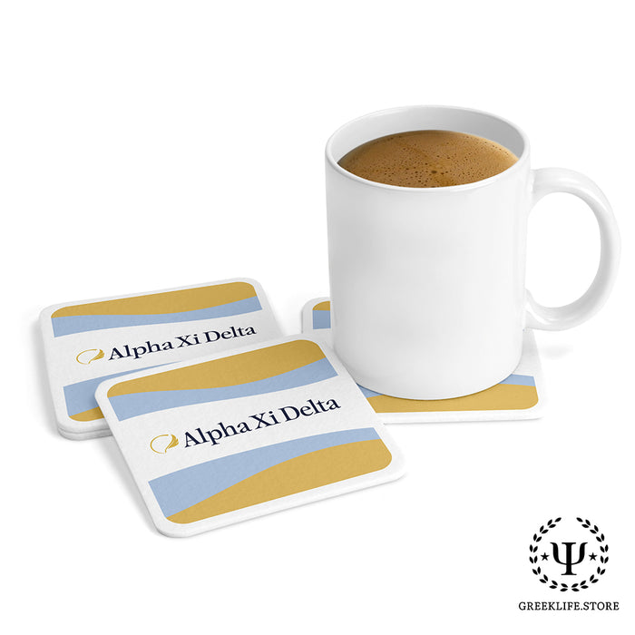 Alpha Xi Delta Beverage Coasters Square (Set of 4)