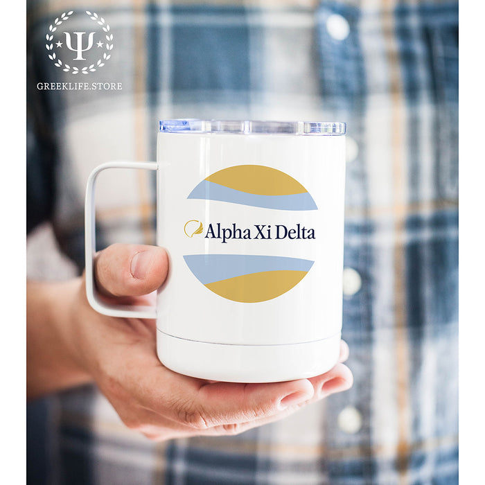 Alpha Xi Delta Stainless Steel Travel Mug 13 OZ