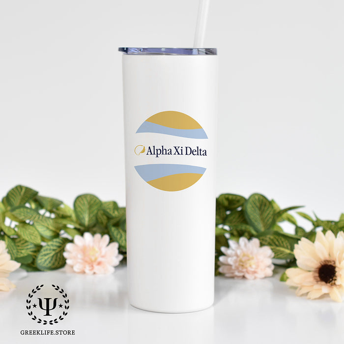 Alpha Xi Delta Stainless Steel Skinny Tumbler 20 OZ