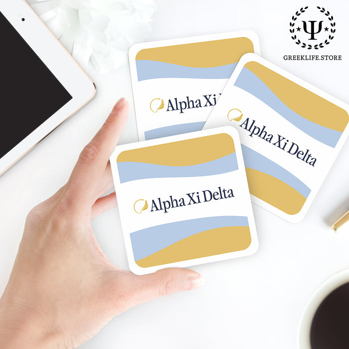 Alpha Xi Delta Beverage Coasters Square (Set of 4)