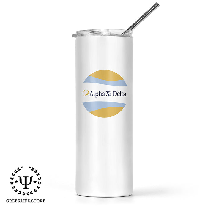 Alpha Xi Delta Stainless Steel Skinny Tumbler 20 OZ