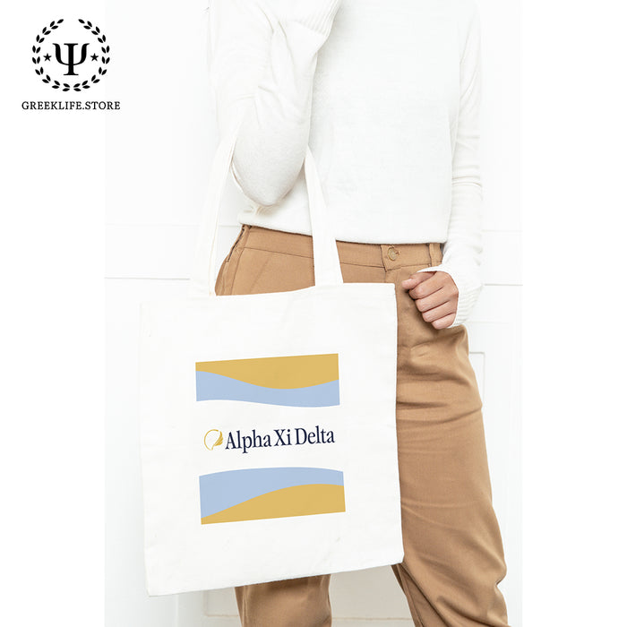 Alpha Xi Delta Canvas Tote Bag