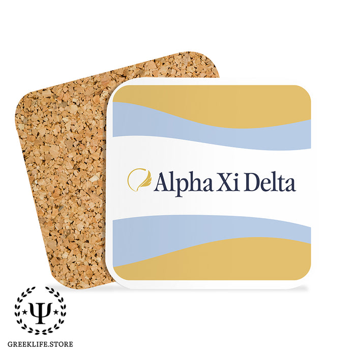 Alpha Xi Delta Beverage Coasters Square (Set of 4)