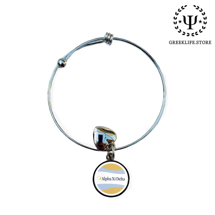 Alpha Xi Delta Round Adjustable Bracelet
