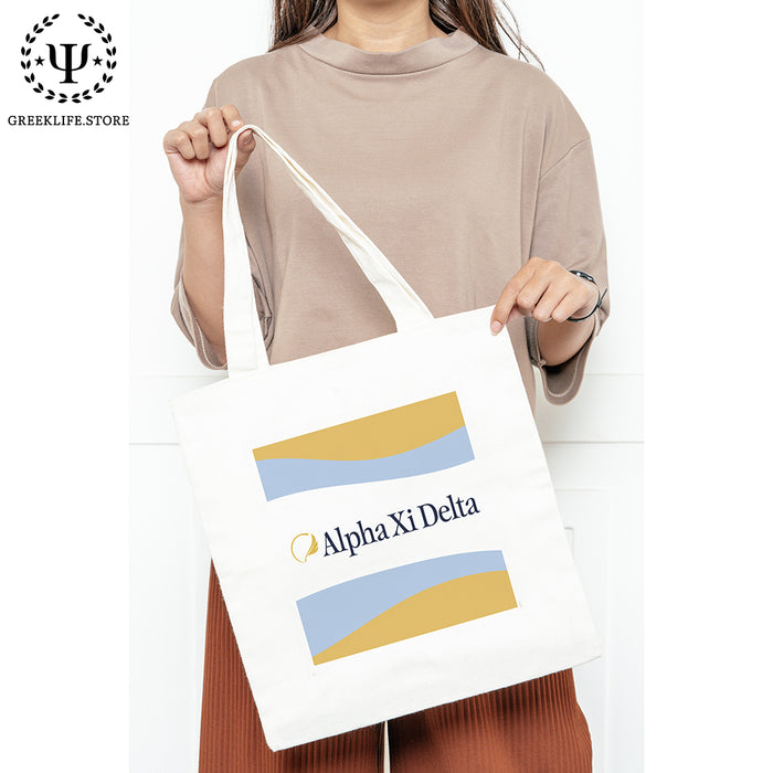 Alpha Xi Delta Canvas Tote Bag