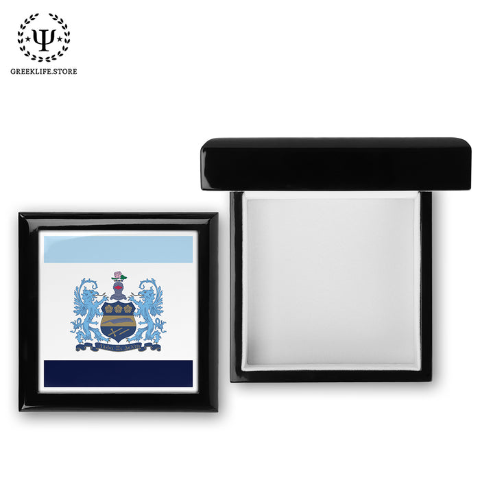 Alpha Xi Delta Keepsake Box Wooden