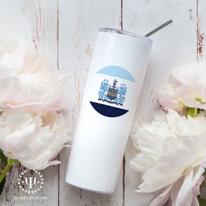 Alpha Xi Delta Stainless Steel Skinny Tumbler 20 OZ
