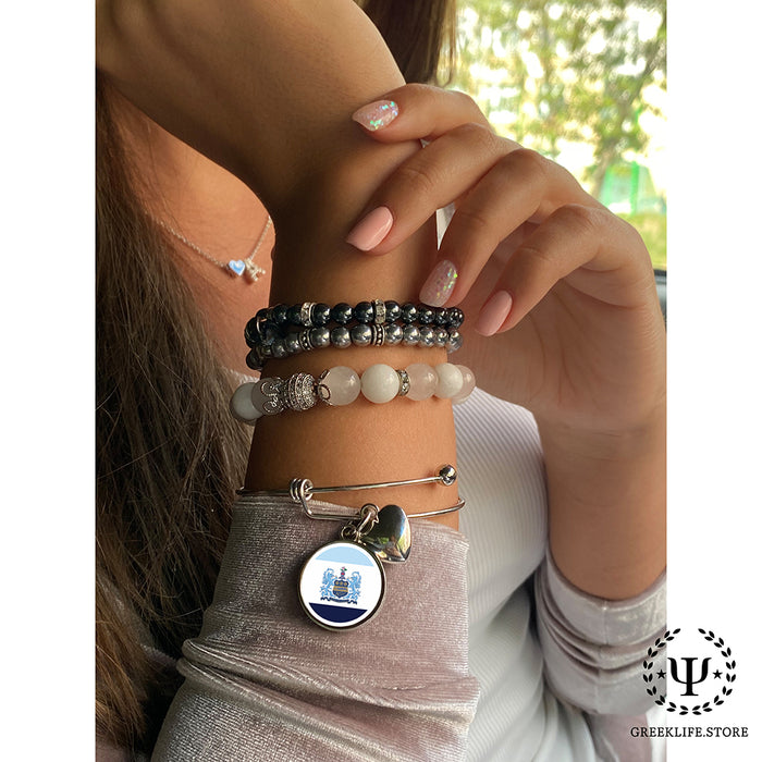 Alpha Xi Delta Round Adjustable Bracelet
