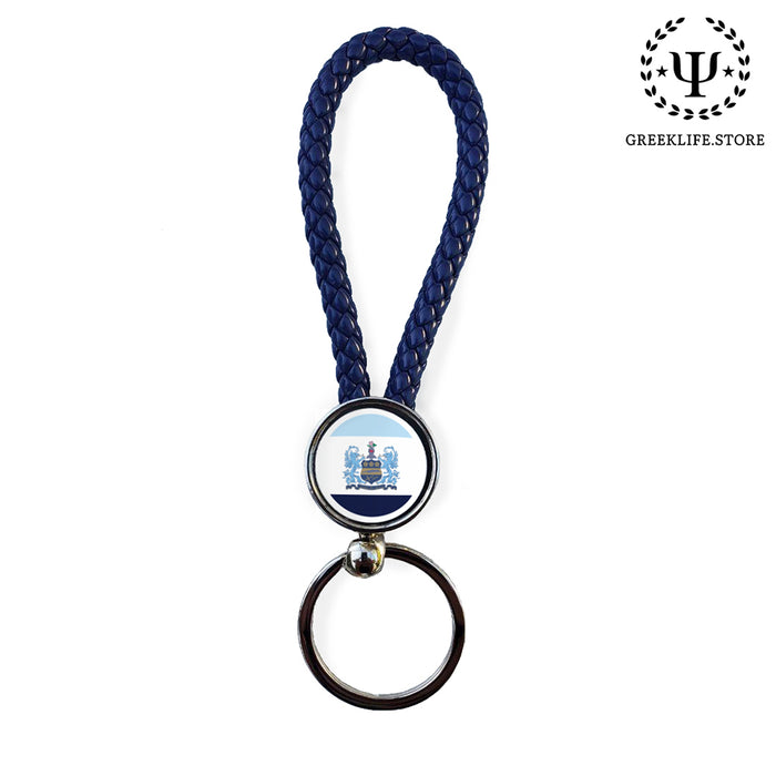 Alpha Xi Delta Key chain round