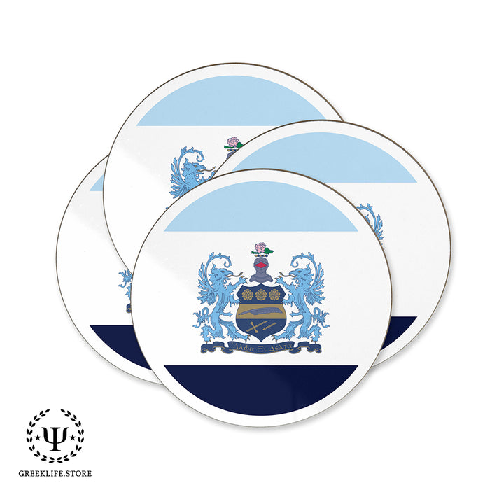 Alpha Xi Delta Beverage coaster round (Set of 4)