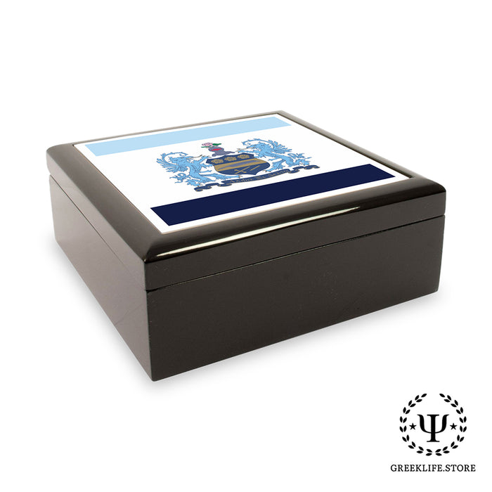 Alpha Xi Delta Keepsake Box Wooden