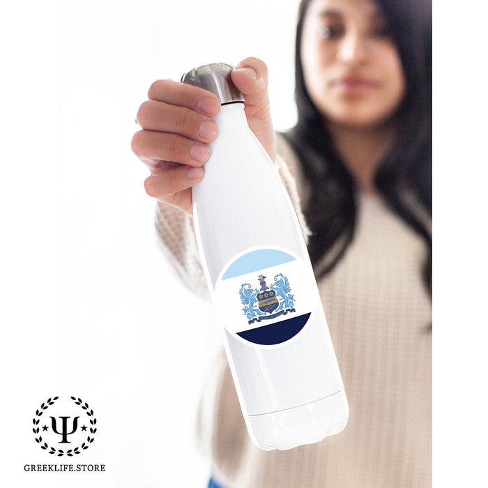 Alpha Xi Delta Stainless Steel Thermos Water Bottle 17 OZ