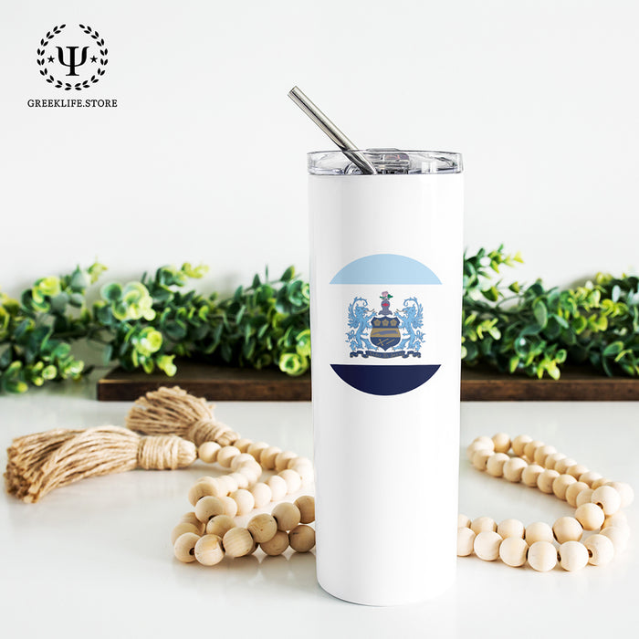 Alpha Xi Delta Stainless Steel Skinny Tumbler 20 OZ