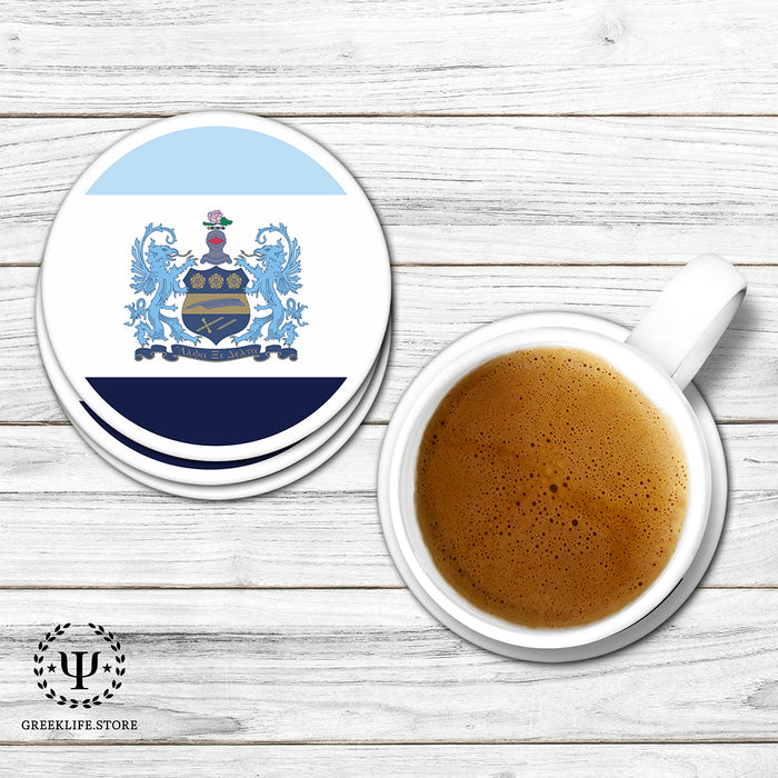 Alpha Xi Delta Beverage coaster round (Set of 4)