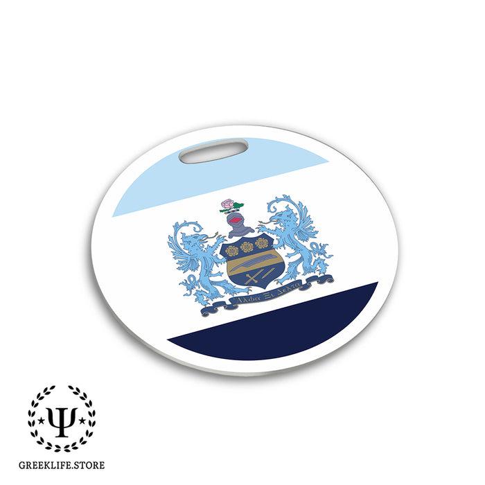 Alpha Xi Delta Luggage Bag Tag (round)