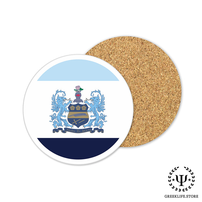 Alpha Xi Delta Beverage coaster round (Set of 4)