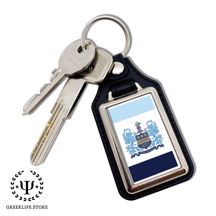 Alpha Xi Delta Keychain Rectangular