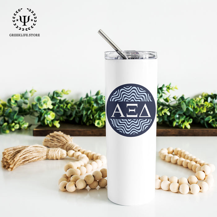 Alpha Xi Delta Stainless Steel Skinny Tumbler 20 OZ