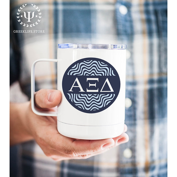 Alpha Xi Delta Stainless Steel Travel Mug 13 OZ