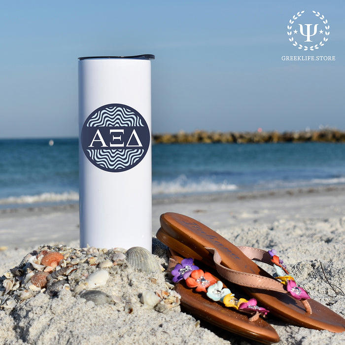 Alpha Xi Delta Stainless Steel Skinny Tumbler 20 OZ