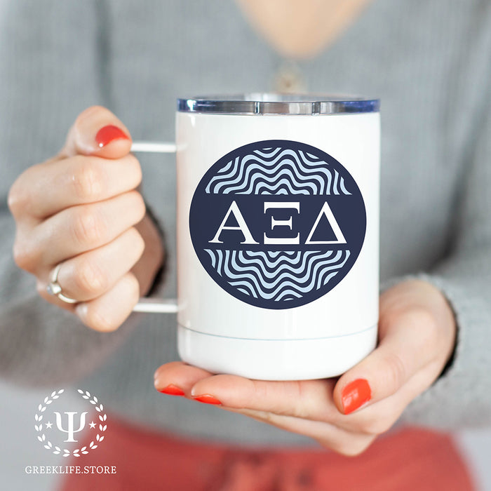 Alpha Xi Delta Stainless Steel Travel Mug 13 OZ